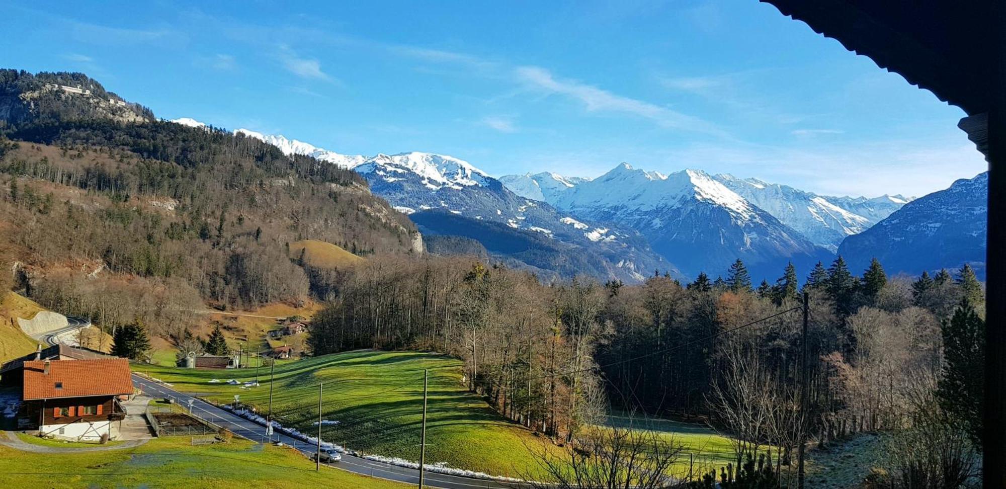 Gemuetliche Fewo Mit Sauna Inmitten Der Berge Meiringen Luaran gambar