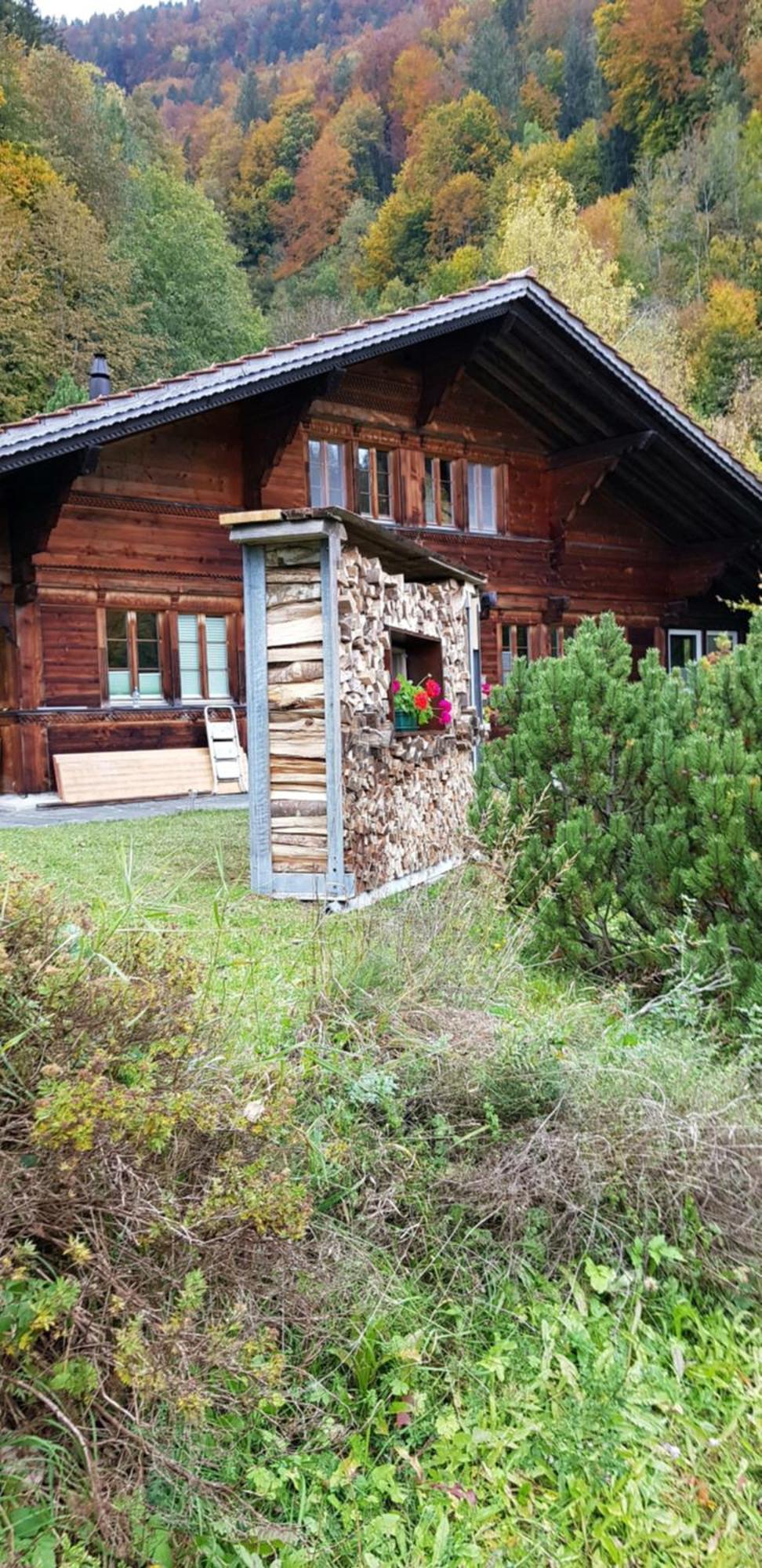 Gemuetliche Fewo Mit Sauna Inmitten Der Berge Meiringen Luaran gambar